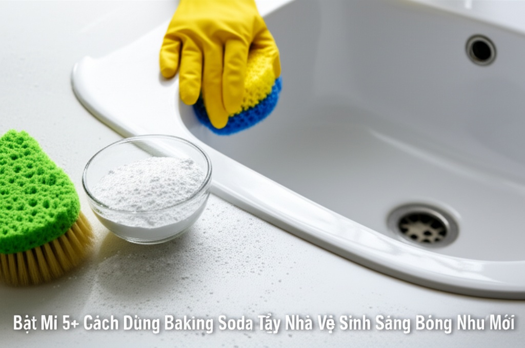 Hình minh họa cho bài viết: Bật Mí 5+ Cách Dùng Baking Soda Tẩy Nhà Vệ Sinh Sáng Bóng Như Mới