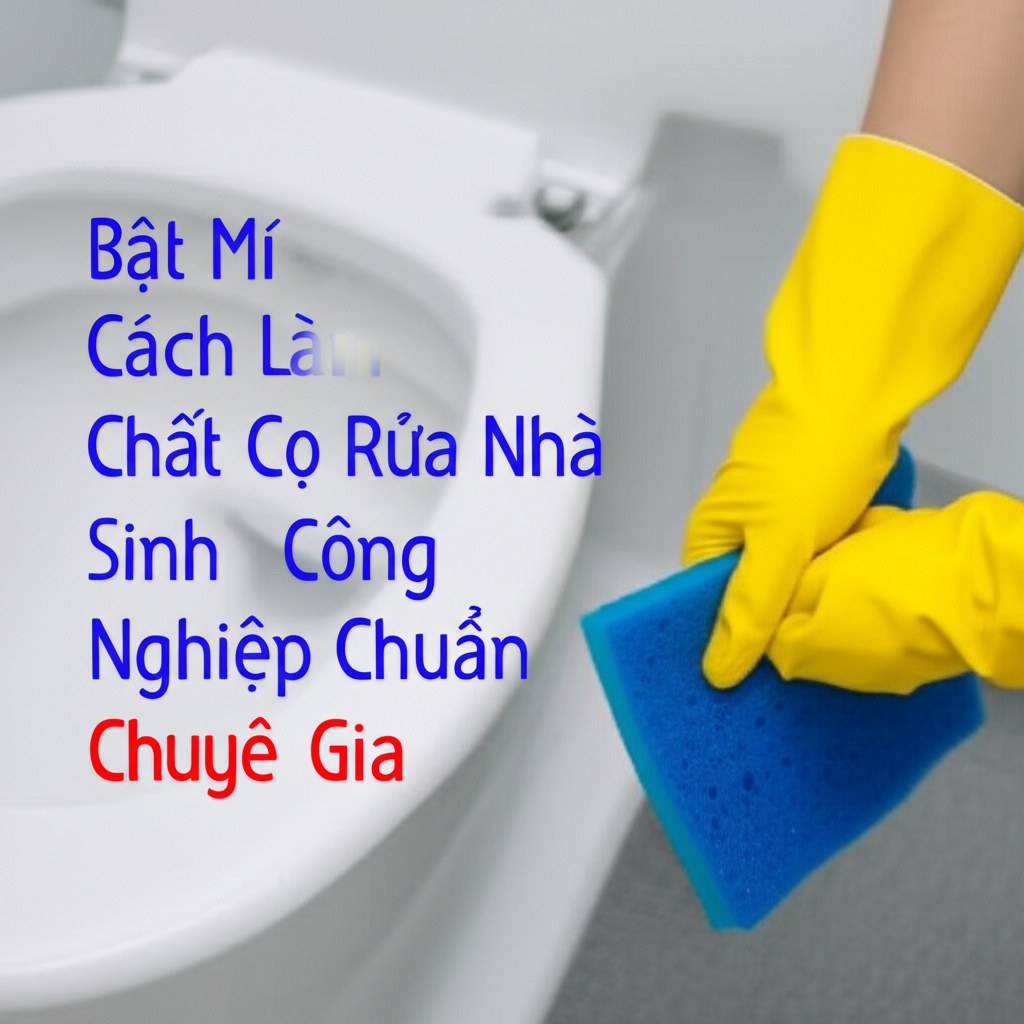 Hình minh họa cho bài viết: Bật Mí Cách Làm Chất Cọ Rửa Nhà Vệ Sinh Công Nghiệp Chuẩn Chuyên Gia