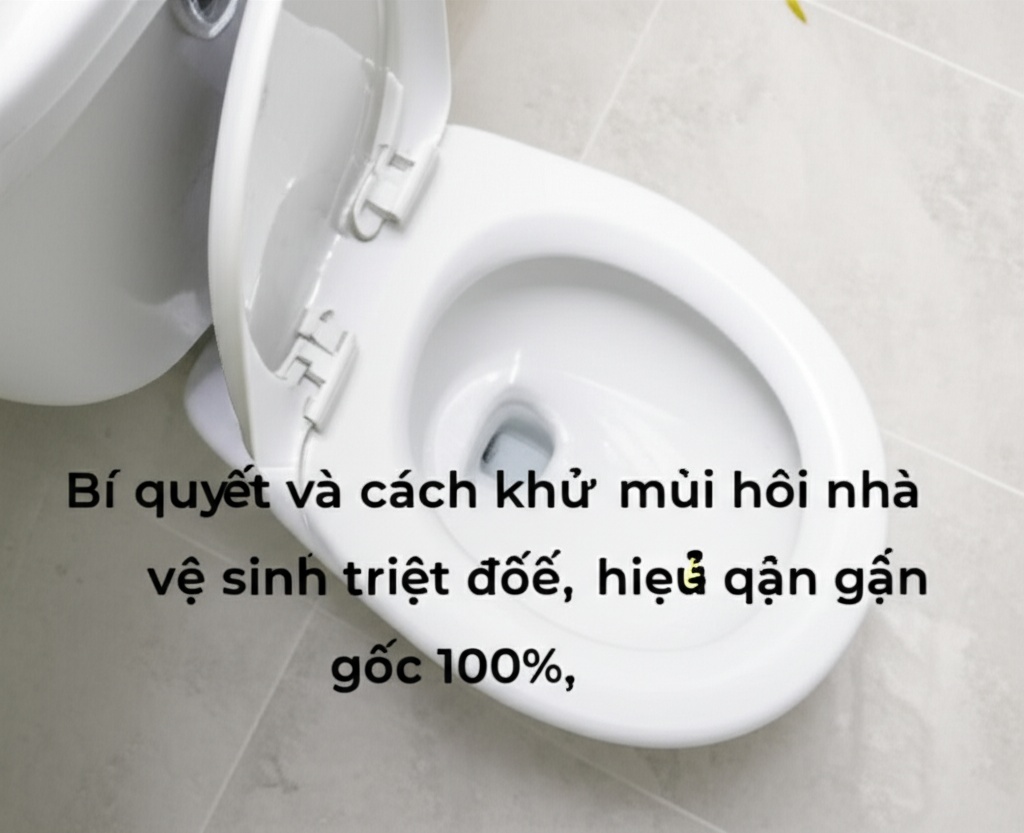 Hình minh họa cho bài viết: Bí quyết và cách khử mùi hôi nhà vệ sinh triệt để, hiệu quả tận gốc 100%