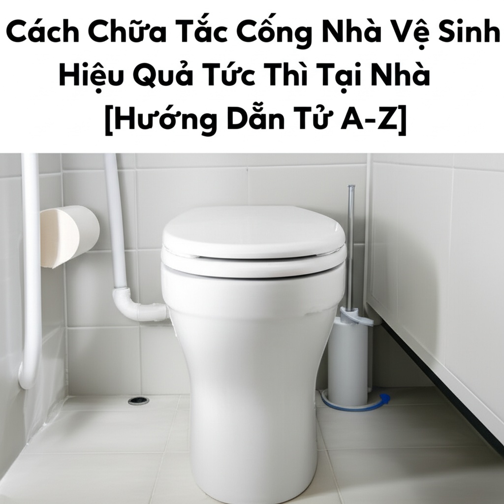 Hình minh họa cho bài viết: Cách Chữa Tắc Cống Nhà Vệ Sinh Hiệu Quả Tức Thì Tại Nhà [Hướng Dẫn Từ A-Z]
