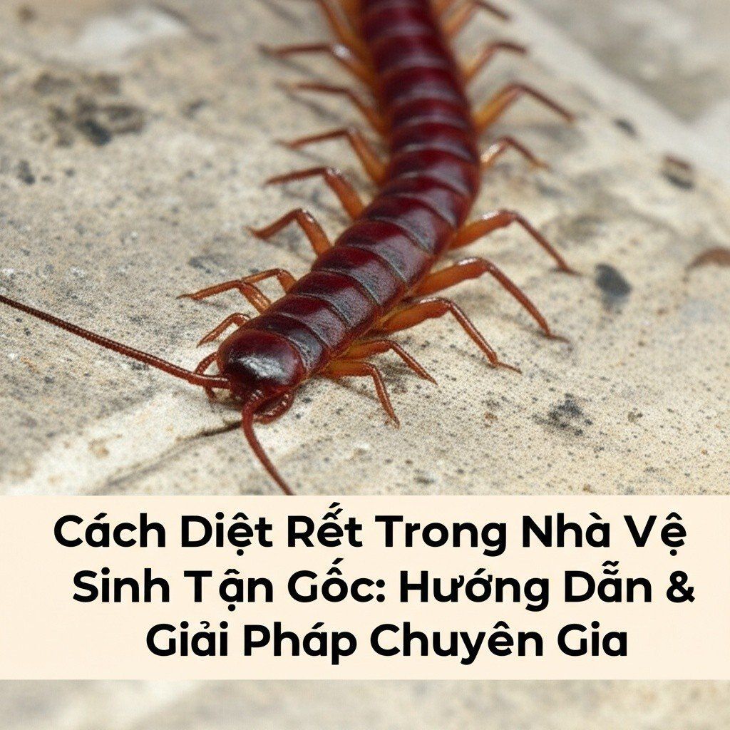 Hình minh họa cho bài viết: Cách Diệt Rết Trong Nhà Vệ Sinh Tận Gốc: Hướng Dẫn & Giải Pháp Chuyên Gia