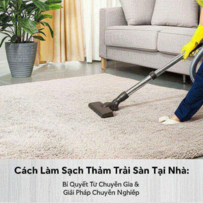 Cách Làm Sạch Thảm Trải Sàn Tại Nhà: Bí Quyết Từ Chuyên Gia & Giải Pháp Chuyên Nghiệp