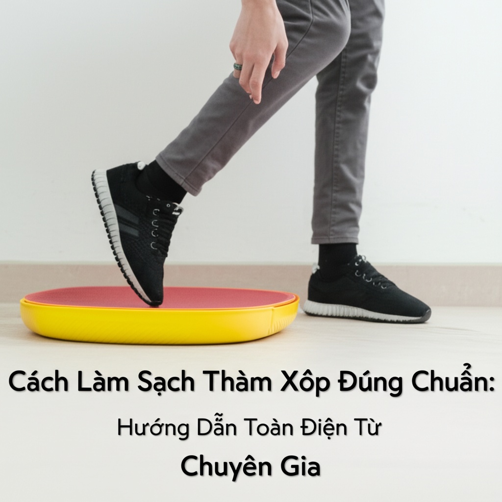 Hình minh họa cho bài viết: Cách Làm Sạch Thảm Xốp Đúng Chuẩn: Hướng Dẫn Toàn Diện Từ Chuyên Gia