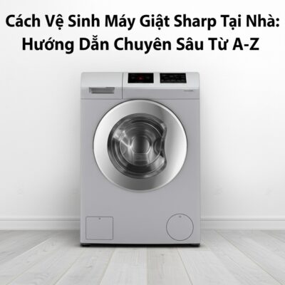 Cách Vệ Sinh Máy Giặt Sharp Tại Nhà: Hướng Dẫn Chuyên Sâu Từ A-Z