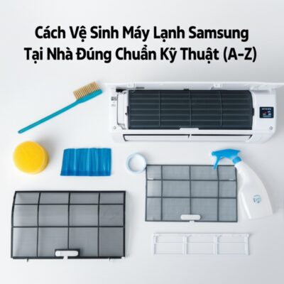 Cách Vệ Sinh Máy Lạnh Samsung Tại Nhà Đúng Chuẩn Kỹ Thuật (A-Z)