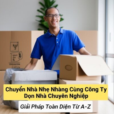 Chuyển Nhà Nhẹ Nhàng Cùng Công Ty Dọn Nhà Chuyên Nghiệp: Giải Pháp Toàn Diện Từ A-Z