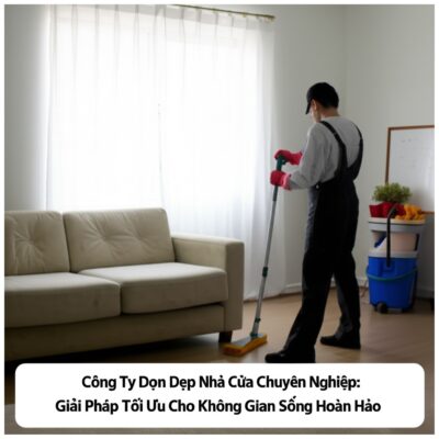 Công Ty Dọn Dẹp Nhà Cửa Chuyên Nghiệp: Giải Pháp Tối Ưu Cho Không Gian Sống Hoàn Hảo