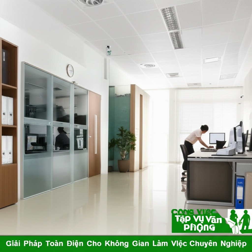 Hình minh họa cho bài viết: Công Việc Tạp Vụ Văn Phòng: Giải Pháp Toàn Diện Cho Không Gian Làm Việc Chuyên Nghiệp