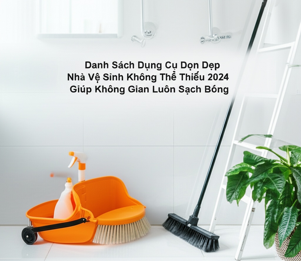 Hình minh họa cho bài viết: Danh Sách Dụng Cụ Dọn Dẹp Nhà Vệ Sinh Không Thể Thiếu 2024 Giúp Không Gian Luôn Sạch Bóng