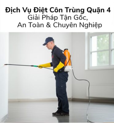 Dịch Vụ Diệt Côn Trùng Quận 4: Giải Pháp Tận Gốc, An Toàn & Chuyên Nghiệp