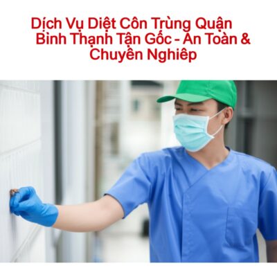 Dịch Vụ Diệt Côn Trùng Quận Bình Thạnh Tận Gốc - An Toàn & Chuyên Nghiệp