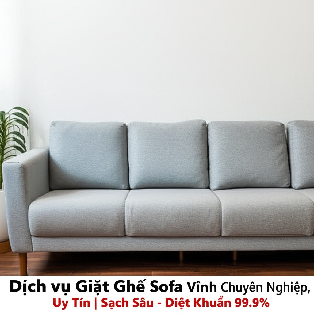 Hình minh họa cho bài viết: Dịch vụ Giặt Ghế Sofa Vĩnh Phúc Chuyên Nghiệp, Uy Tín | Sạch Sâu - Diệt Khuẩn 99.9%