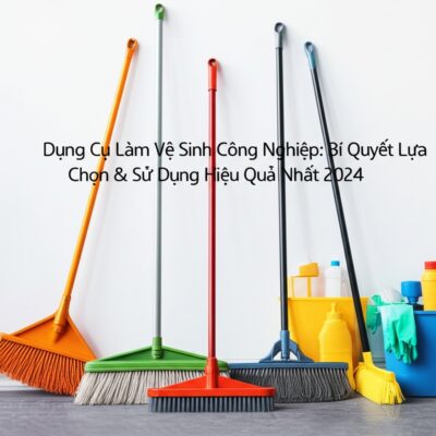 Dụng Cụ Làm Vệ Sinh Công Nghiệp: Bí Quyết Lựa Chọn & Sử Dụng Hiệu Quả Nhất 2024