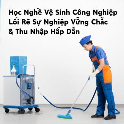 Học Nghề Vệ Sinh Công Nghiệp: Lối Rẽ Sự Nghiệp Vững Chắc & Thu Nhập Hấp Dẫn