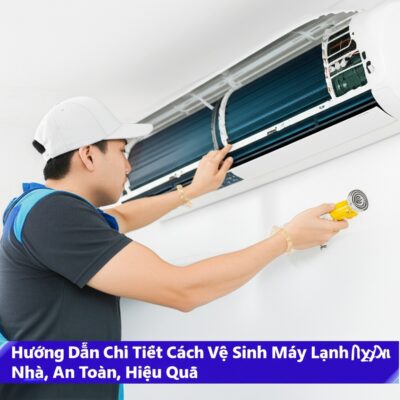 Hướng Dẫn Chi Tiết Cách Vệ Sinh Máy Lạnh Sharp Tại Nhà An Toàn, Hiệu Quả