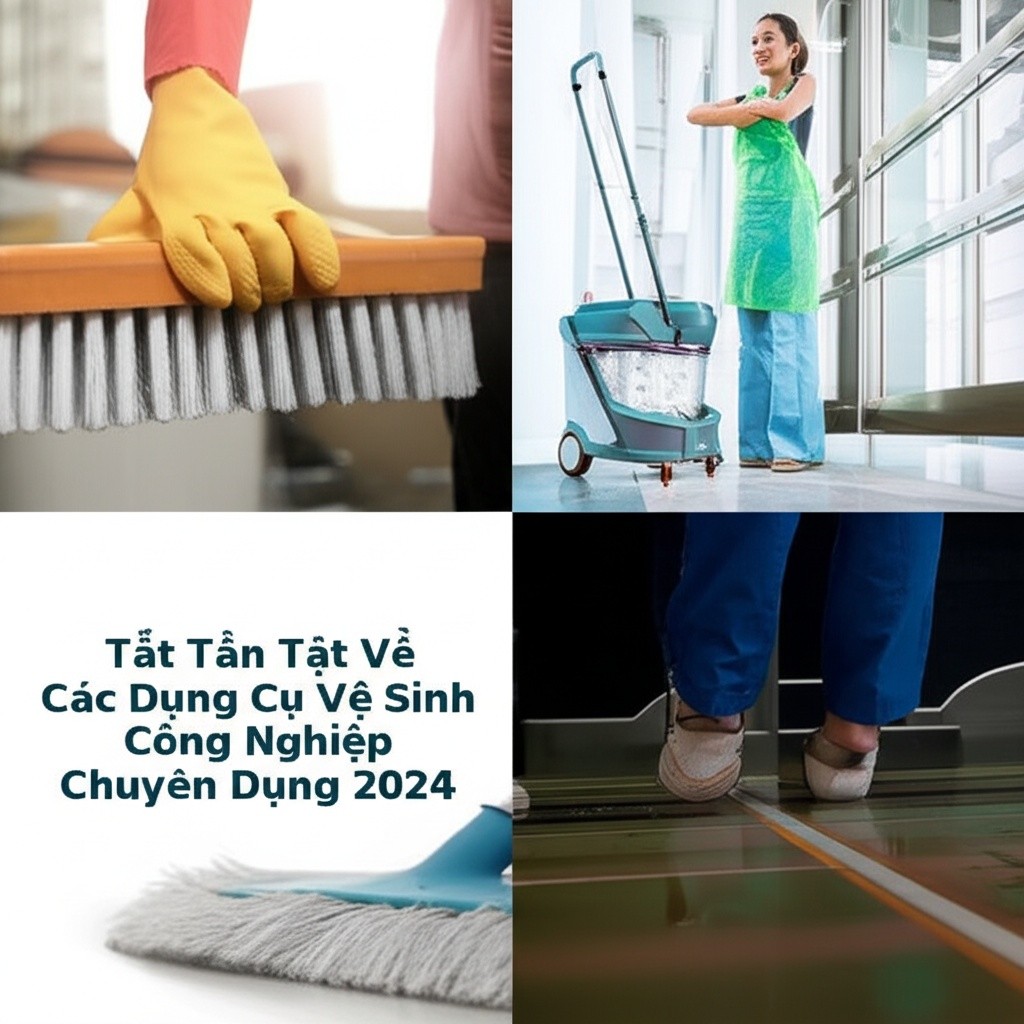 Hình minh họa cho bài viết: Tất Tần Tật Về Các Dụng Cụ Vệ Sinh Công Nghiệp Chuyên Dụng 2024