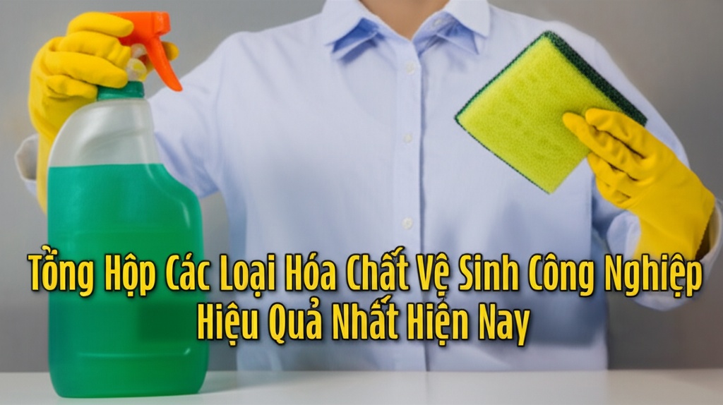 Hình minh họa cho bài viết: Tổng Hợp Các Loại Hóa Chất Vệ Sinh Công Nghiệp Hiệu Quả Nhất Hiện Nay